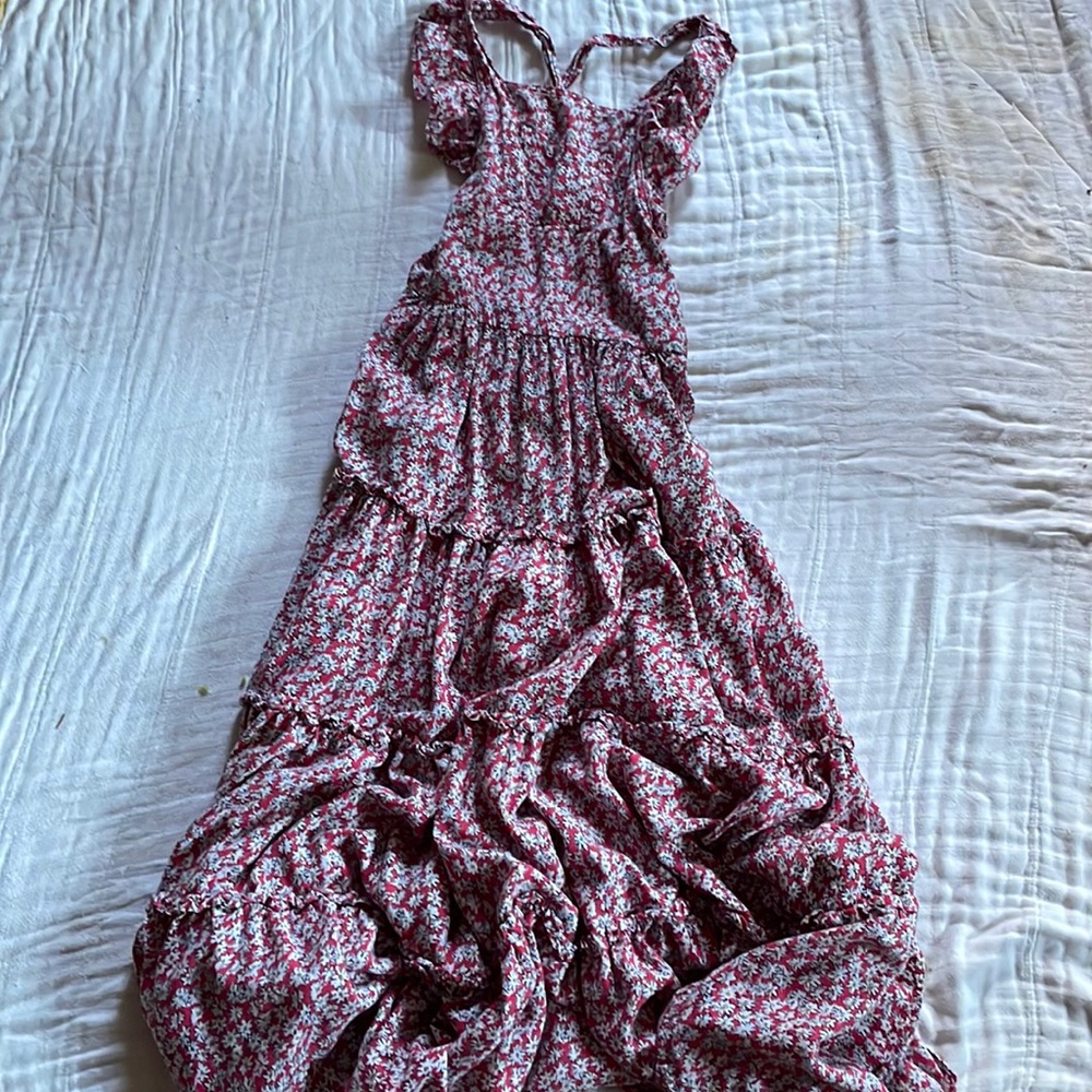 Auguste the label floral apron dress